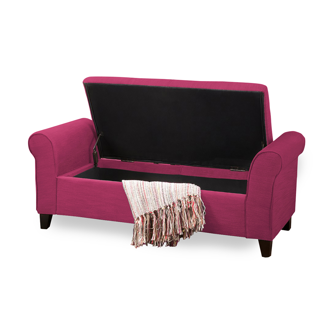 BANQUETA BAUL CRESY FUCSIA